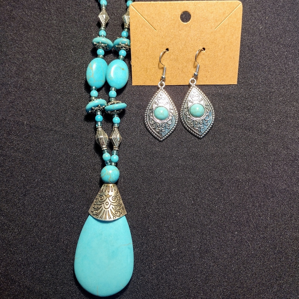 Turquoise Jewelry Set